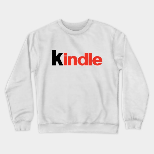 Kindle Crewneck Sweatshirt by spideywebswing